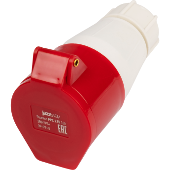 Розетка переносная JAZZWAY PRO 5072497 PPC 215 16А 5п 3Р+РЕ+N 380В IP44